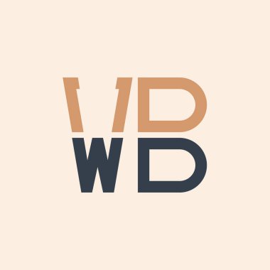 Modern WB Mektup Logosu Tasarımı. Yaratıcı ve Çok Yönlü WB Logo Tasarımı Tüm İşletmeler için Uygun