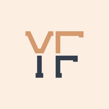 Modern YF Mektup Logosu Tasarımı. Tüm işletmeler için Yaratıcı ve Çok Yönlü YF Logo Tasarımı
