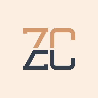 Modern ZC Harf Logosu Tasarımı. Yaratıcı ve Çok Yönlü ZC Logo Tasarımı Tüm İşletmeler için Uygun