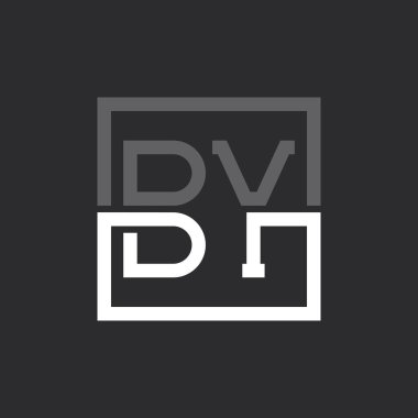 Yaratıcı Modern Minimalist Harf Logosu Tasarımı. Herhangi bir İş İçin Logo Monogramı Mektubu