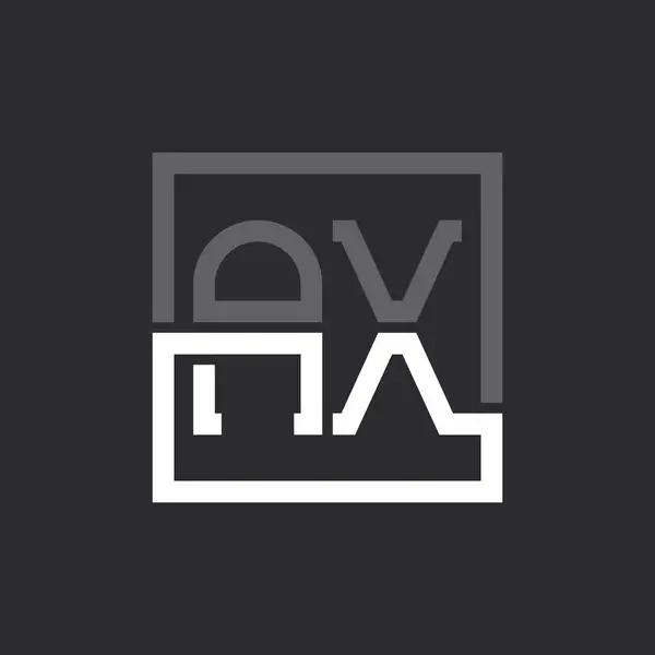 Yaratıcı Modern Minimalist AX Harf Logosu Tasarımı. Herhangi bir iş için Harf AX Logo Monogramı