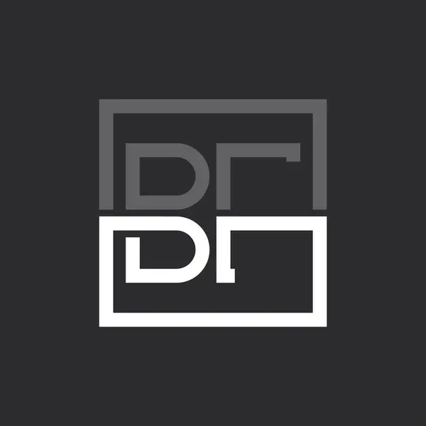 Yaratıcı Modern Minimalist BF Mektup Logosu Tasarımı. Herhangi bir İş İçin BF Logo Monogramı