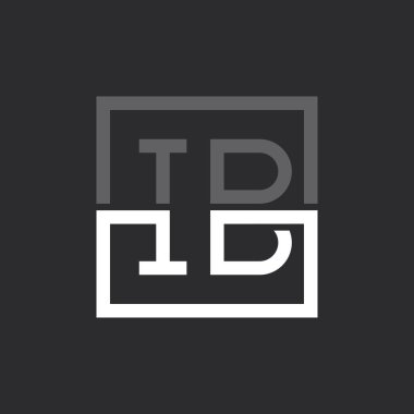 Yaratıcı Modern Minimalist IB Mektup Logosu Tasarımı. Herhangi bir iş için IB Logo Monogramı