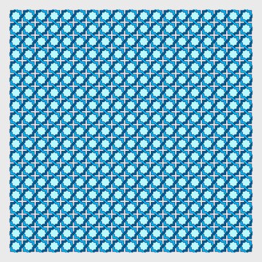 Kusursuz Arap geometrik desen çizimi