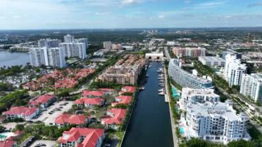 Florida Bulvarı 'nın havadan görünüşü ABD.