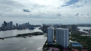 Florida Bulvarı 'nın havadan görünüşü ABD.