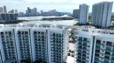 Florida Bulvarı 'nın havadan görünüşü ABD.