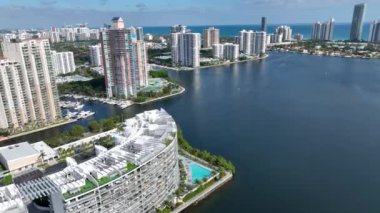 Florida Bulvarı 'nın havadan görünüşü ABD.