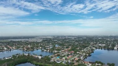 Florida Bulvarı 'nın havadan görünüşü ABD