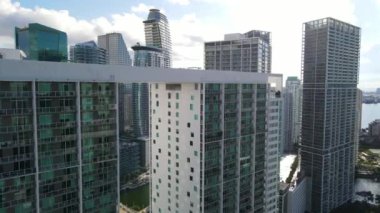 Miami Florida 'nın Havadan Görüntüleri ABD