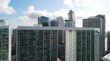 Miami Florida 'nın Havadan Görüntüleri ABD