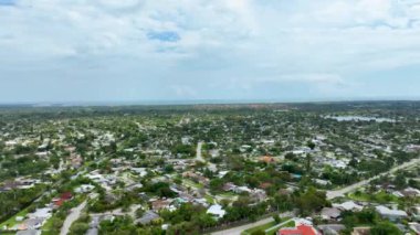 Cutler Bay Florida 'nın hava görüntüsü