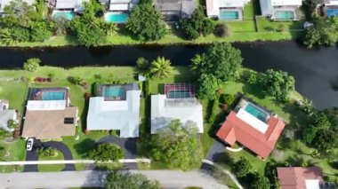 Fort Lauderdale Florida ABD 'nin Hava Görüntüleri