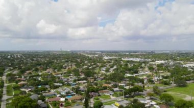 Fort Lauderdale Florida ABD 'nin Hava Görüntüleri