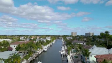 Fort Lauderdale Florida ABD 'nin Hava Görüntüleri