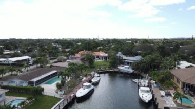 Fort Lauderdale Florida ABD 'nin Hava Görüntüleri