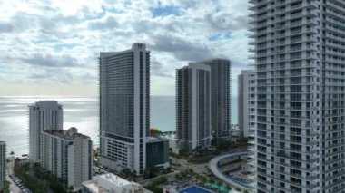 Hallandale Beach Florida 'nın Hava Görüntüleri