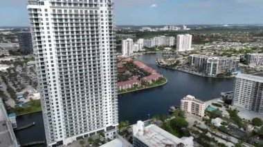 Hallandale Beach Florida 'nın Hava Görüntüleri