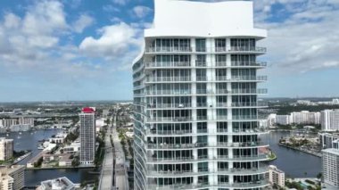 Hallandale Beach Florida 'nın Hava Görüntüleri