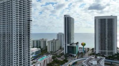 Hallandale Beach Florida 'nın Hava Görüntüleri