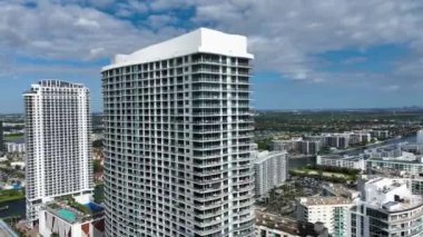 Hallandale Beach Florida 'nın Hava Görüntüleri