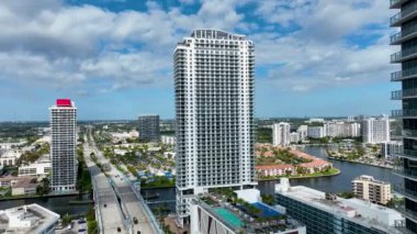 Hallandale Beach Florida 'nın Hava Görüntüleri