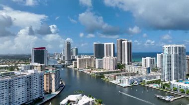 Hallandale Beach Florida 'nın Hava Görüntüleri