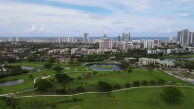 Hallandale Beach Florida 'nın Hava Görüntüleri