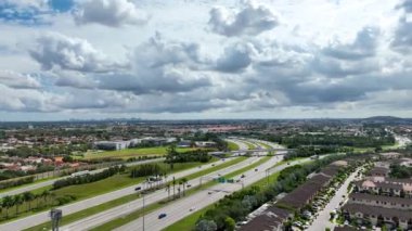 Hialeah Florida ABD 'nin Hava Görüntüleri