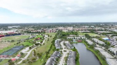 Lauderhill Florida ABD Hava Görüntüsü