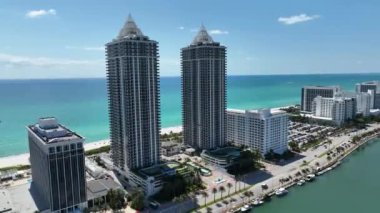 Miami Beach Florida 'nın Hava Görüntüleri
