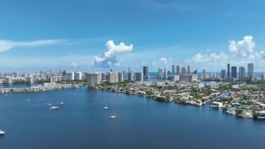 Miami Beach Florida 'nın Hava Görüntüleri
