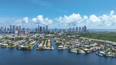 Miami Beach Florida 'nın Hava Görüntüleri