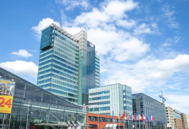 Amsterdam, Hollanda 29 Haziran 2024: UP ofis binası