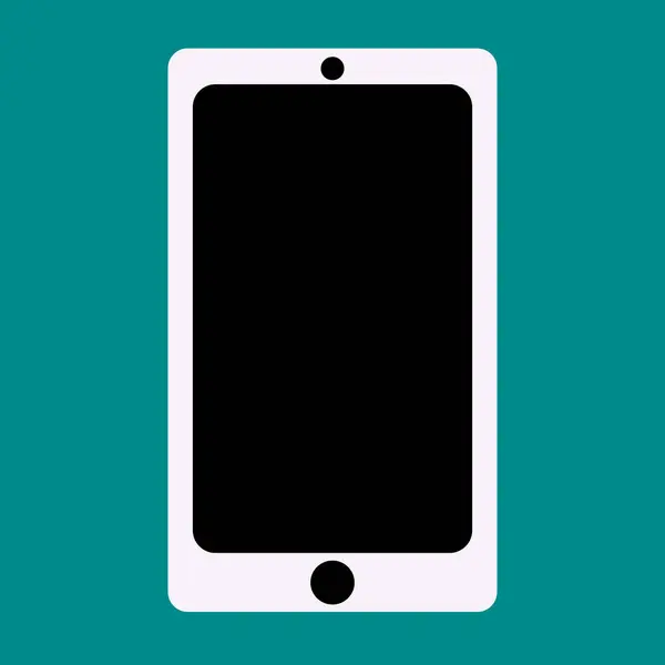 Minimalist düz dizaynlı bir akıllı telefonun basit ve temiz bir çizimi. Simgede yuvarlak ev tuşlu siyah bir çerçeve, modern ve basit bir mobil cihaz temsili yaratıyor. Dijital arayüzler ve uygulama simgeleri için mükemmel.