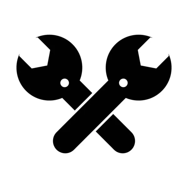 Kurulumu, yapılandırmayı ve sistem ayarlamalarını temsil eden koyu siyah beyaz bir vites simgesi. Ayarlar veya teknik arayüz tasarımları için ideal.