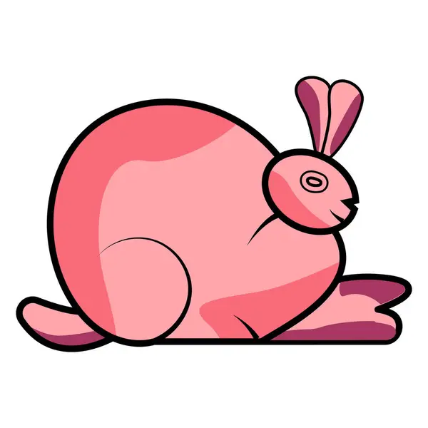 Pürüzsüz ve minimalist bir tavşan tasarımı, temiz çizgiler ve basit şekiller içeriyor. Bu zarif illüstrasyon, modern ve zamansız estetik, logolar için mükemmel, ya da eğlenceli tasarımları olan bir tavşanın cazibesini yakalar..