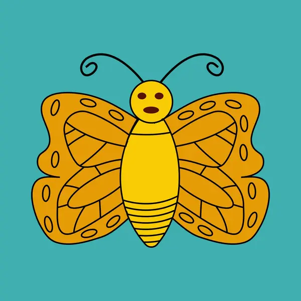 Canlı bir kelebek vektör çizimi karmaşık kanat desenleri ve zarif simetri sergiliyor. Doğa temalı tasarımlar, yaratıcı projeler ve her sanat eserine biraz güzellik ve zarafet katmak için mükemmel..