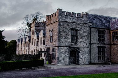 Mallow 'daki tarihi bir malikanenin yan görüntüsü