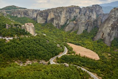 the Greek monasteries of Meteora 115 clipart