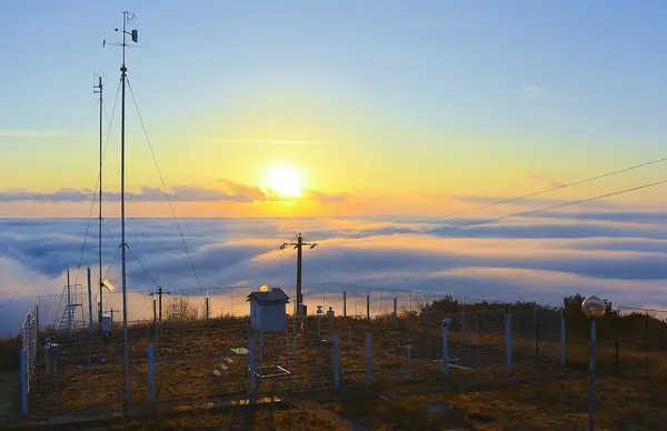 Meteoroloji istasyonunda termal dönüş