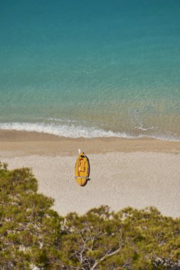 Egremni beach in the island of Lefkada 11 clipart