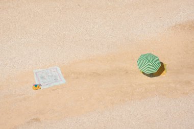 Lefkada 133 adasındaki Egremni plajı.