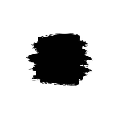 Siluet Fırça Vuruşları kümesi vektörü