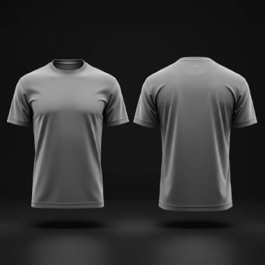 Boş t-shirt tasarım şablonu