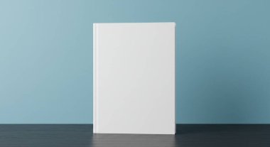 Dekorlu boş kitap modeli