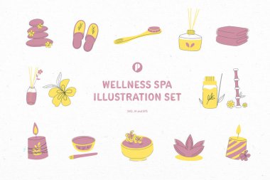 Tozlu Pembe Sarı Sağlık Spa Seti