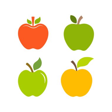 Apple vektör simgesi, web tasarımı, simgeler, logolar, uygulamalar ve UI için uygun semboller içerir. Beyaz arkaplanda bir Apple Simgesi sanat çizimi içerir.