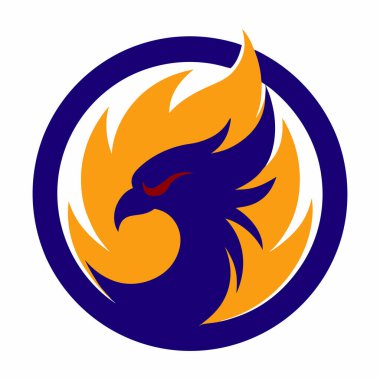 Anka Alevi Maskot Logosu sanat vektörü 