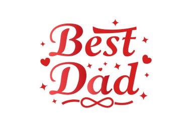  En iyi baba kaligrafi tipografi tasarım sanat vektörü 